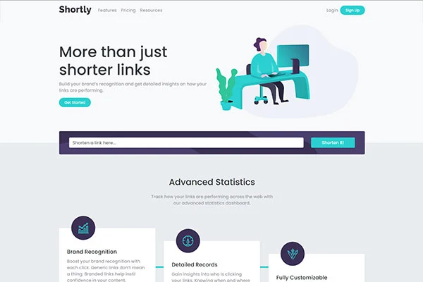 ilustration person sitting on front of computer